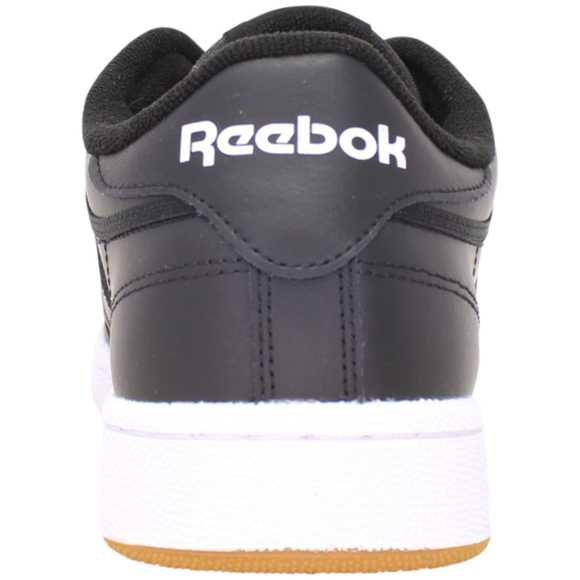 Men's Reebok Club C 85 Black/White AR0458 - Picture 7 of 8
